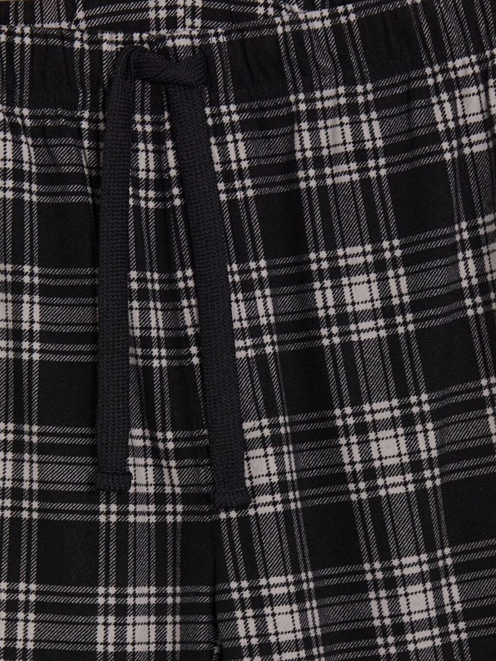 Regular Fit Plaid Men's Pyjamas Bottoms-6