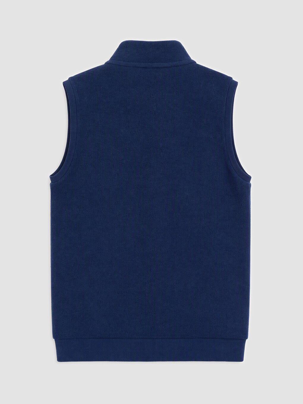 Boy Navy Knit Gilet-1