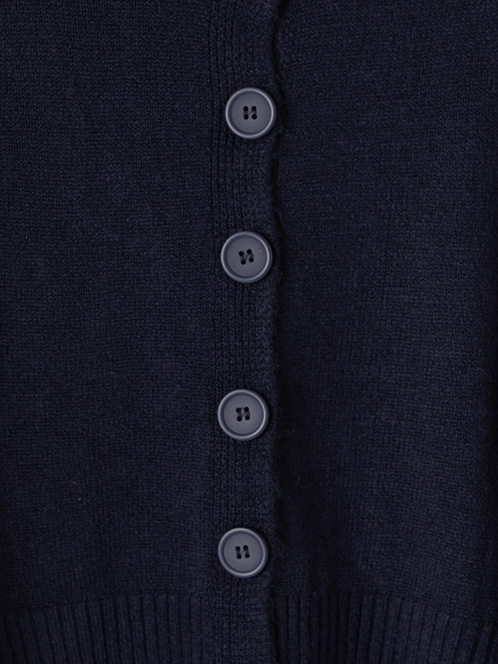 Strickjacke Mit Rundhalsausschnitt Für Damen-5