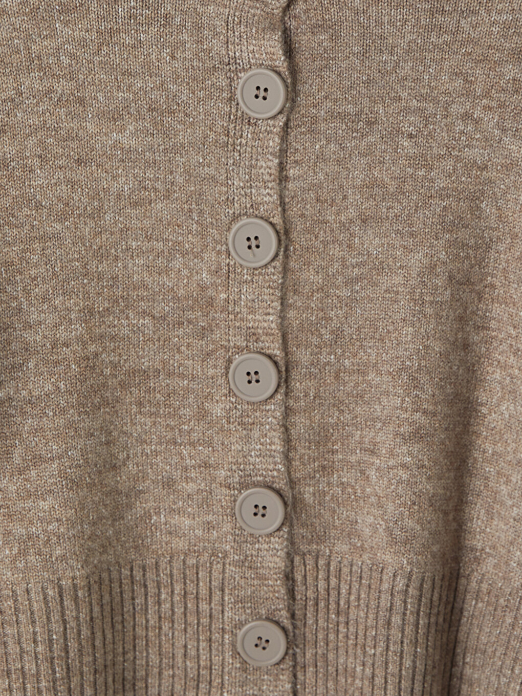Crew Neck Women's Knitwear Cardigan-5