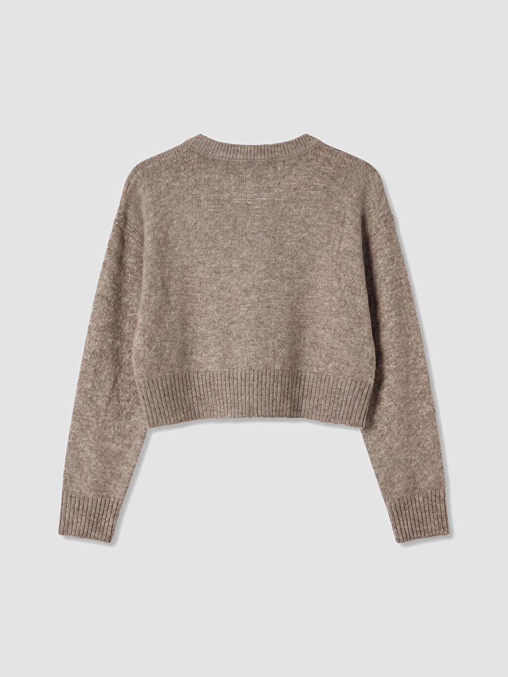 Crew Neck Women's Knitwear Cardigan-6