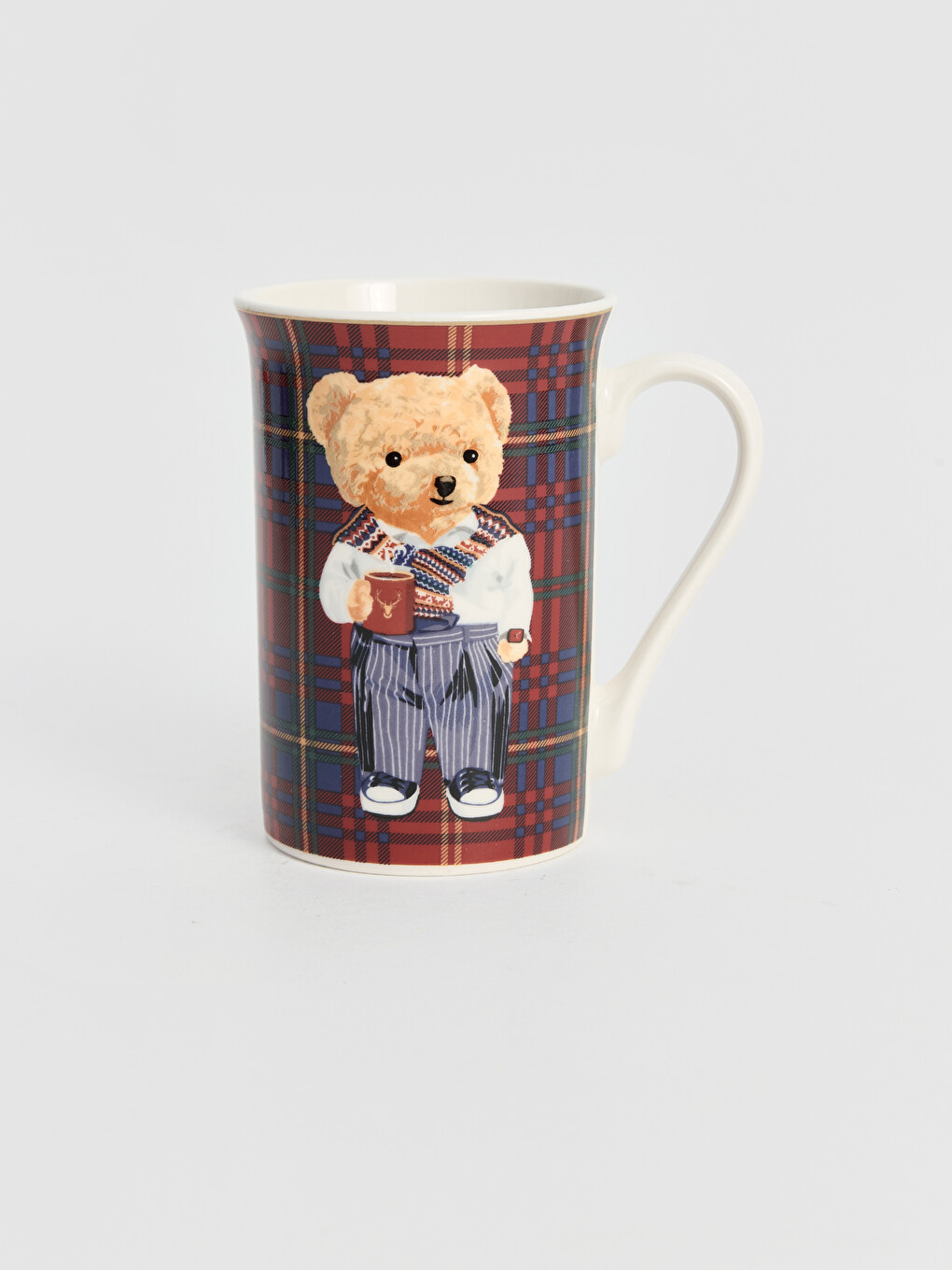 Bear Teddy Printed Porcelain Mug-1