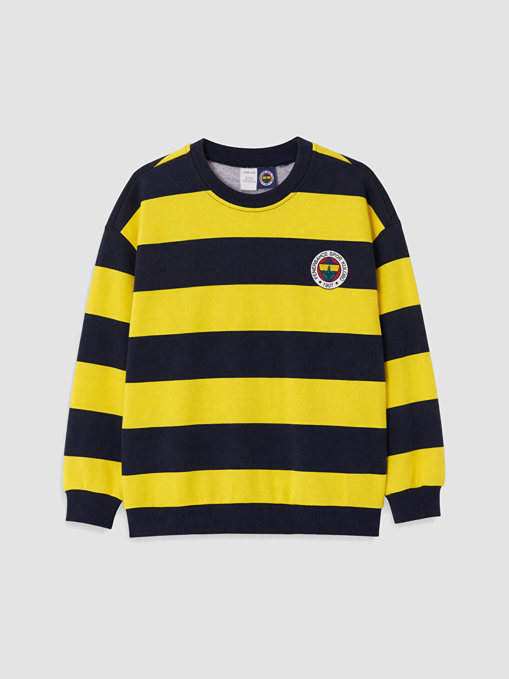 Lacivert Fenerbahçe Çizgili Erkek Çocuk Takım-1