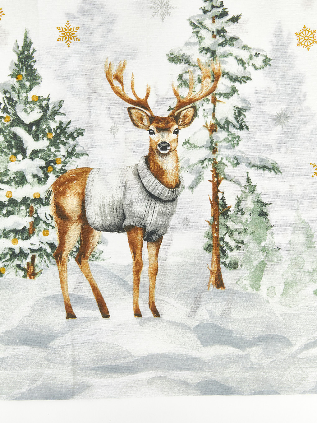 2 Pack New Year Themed Cotton Pillowcase 50x70 Cm-3