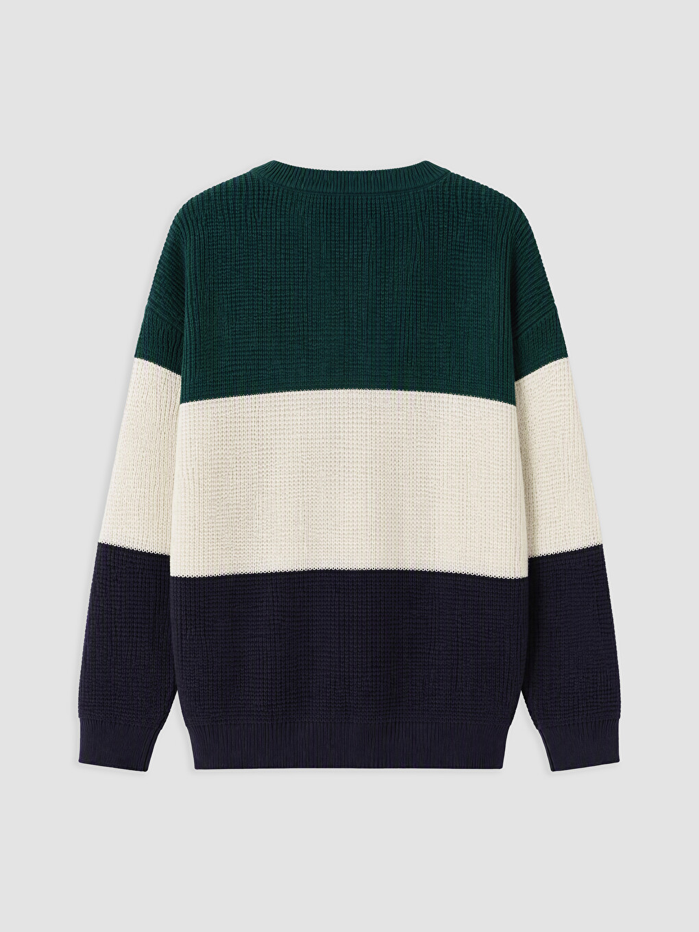 Color Blocked Boys' Knitwear Sweater-1