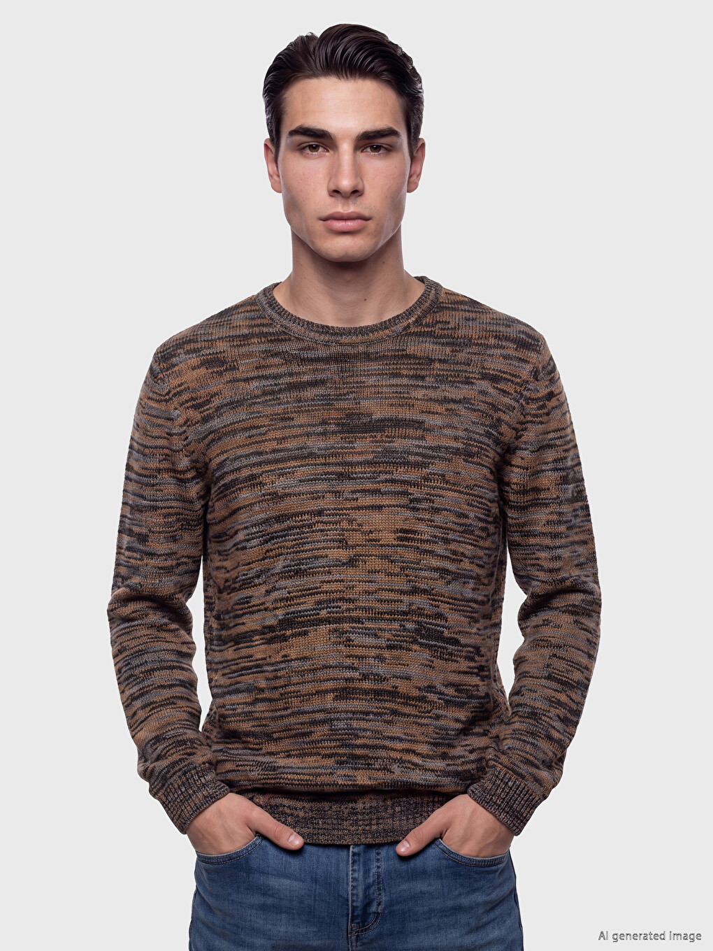 Man Grey Sweater