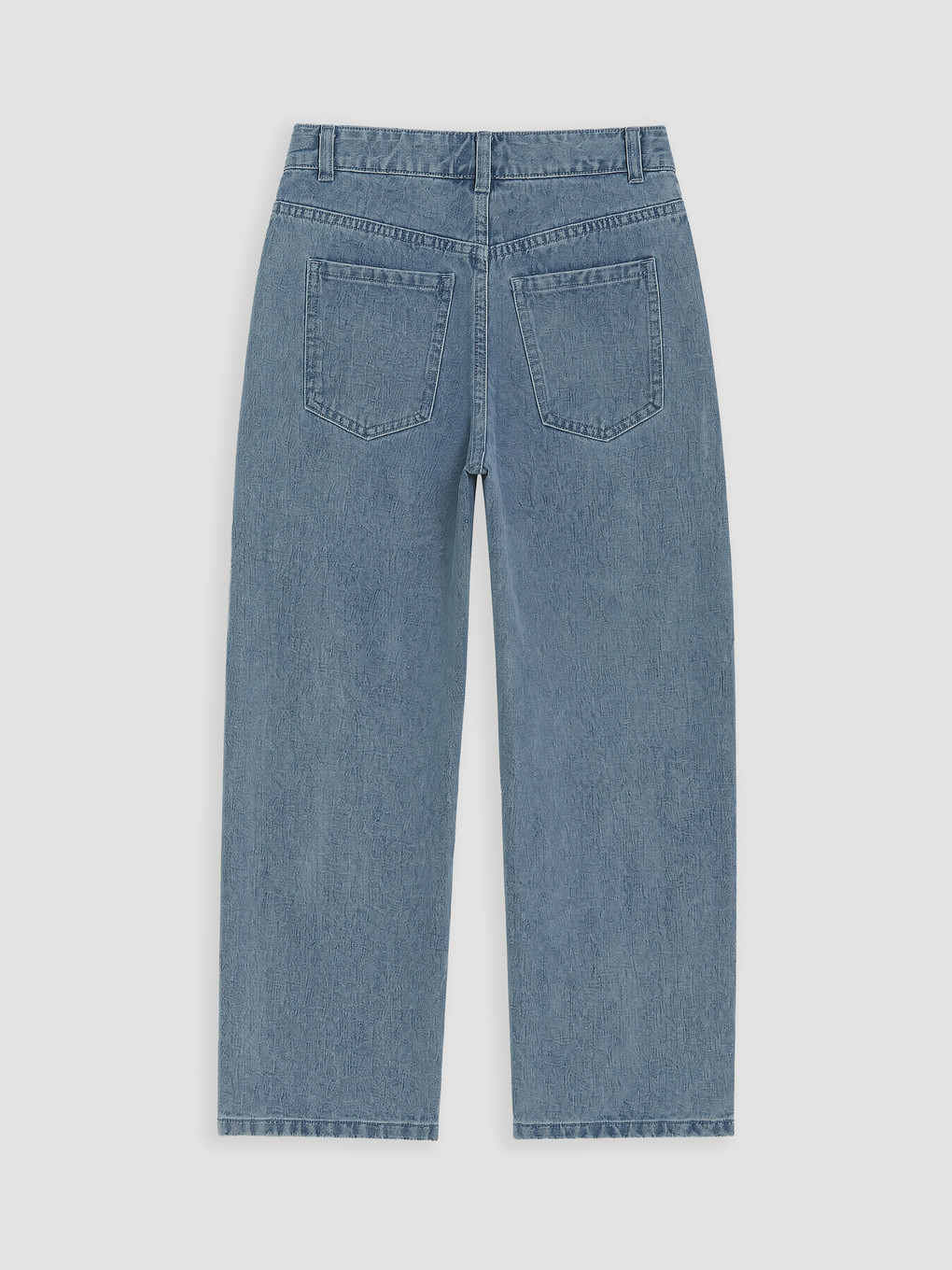 Barrel Fit Rhinestone Girls' Jeans-2