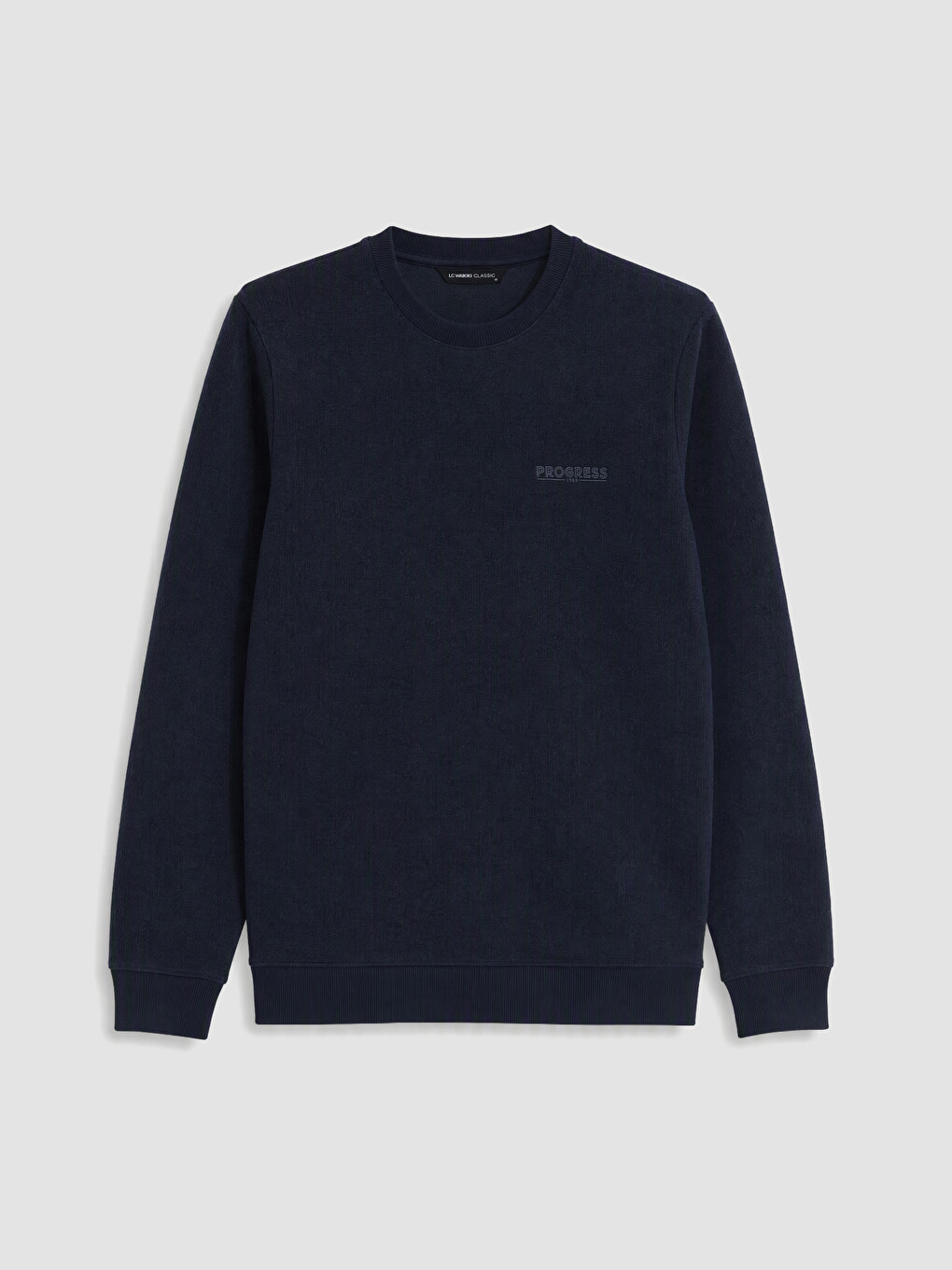 Man Navy Sweatshirt