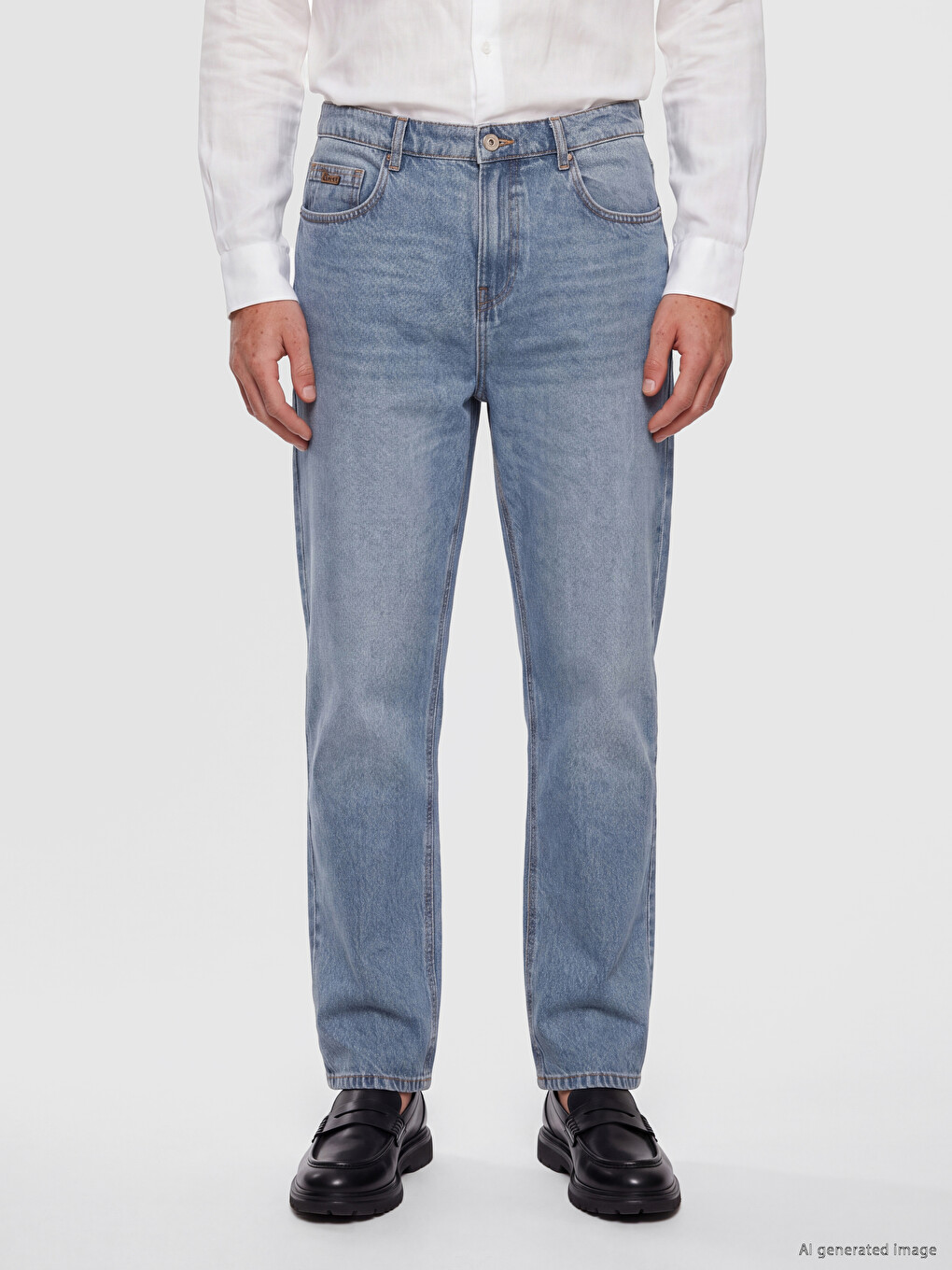 Man Indigo Jeans-1