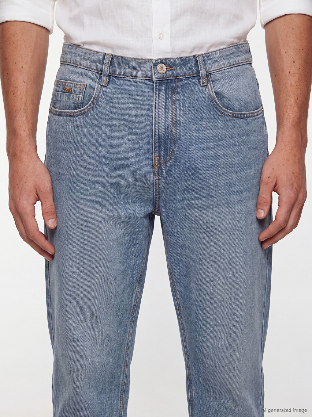 Man Indigo Jeans-2