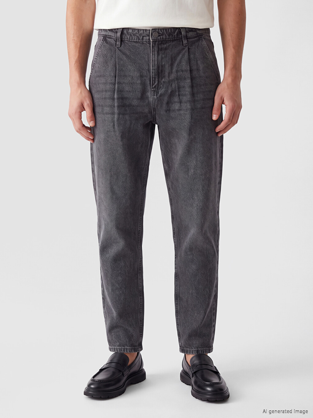 779 Regular Fit Ерлердің Джинсы Шалбары-1