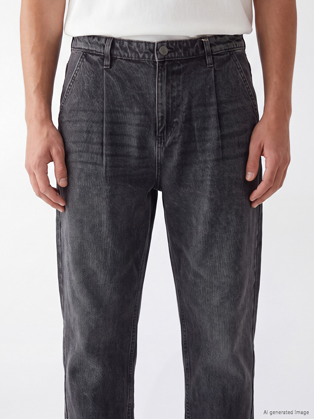779 Regular Fit Ерлердің Джинсы Шалбары-2