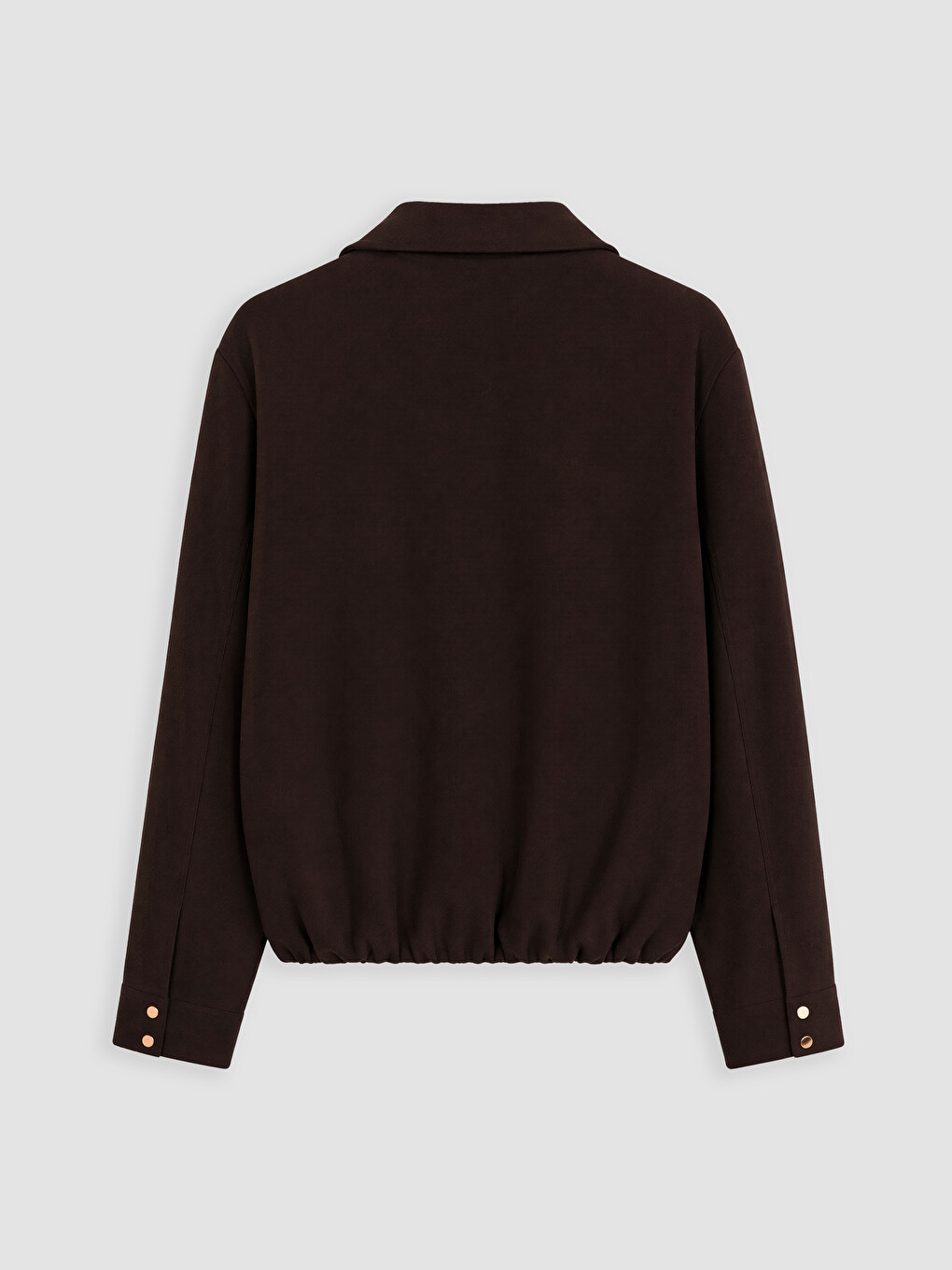 Woman Brown Coat-7