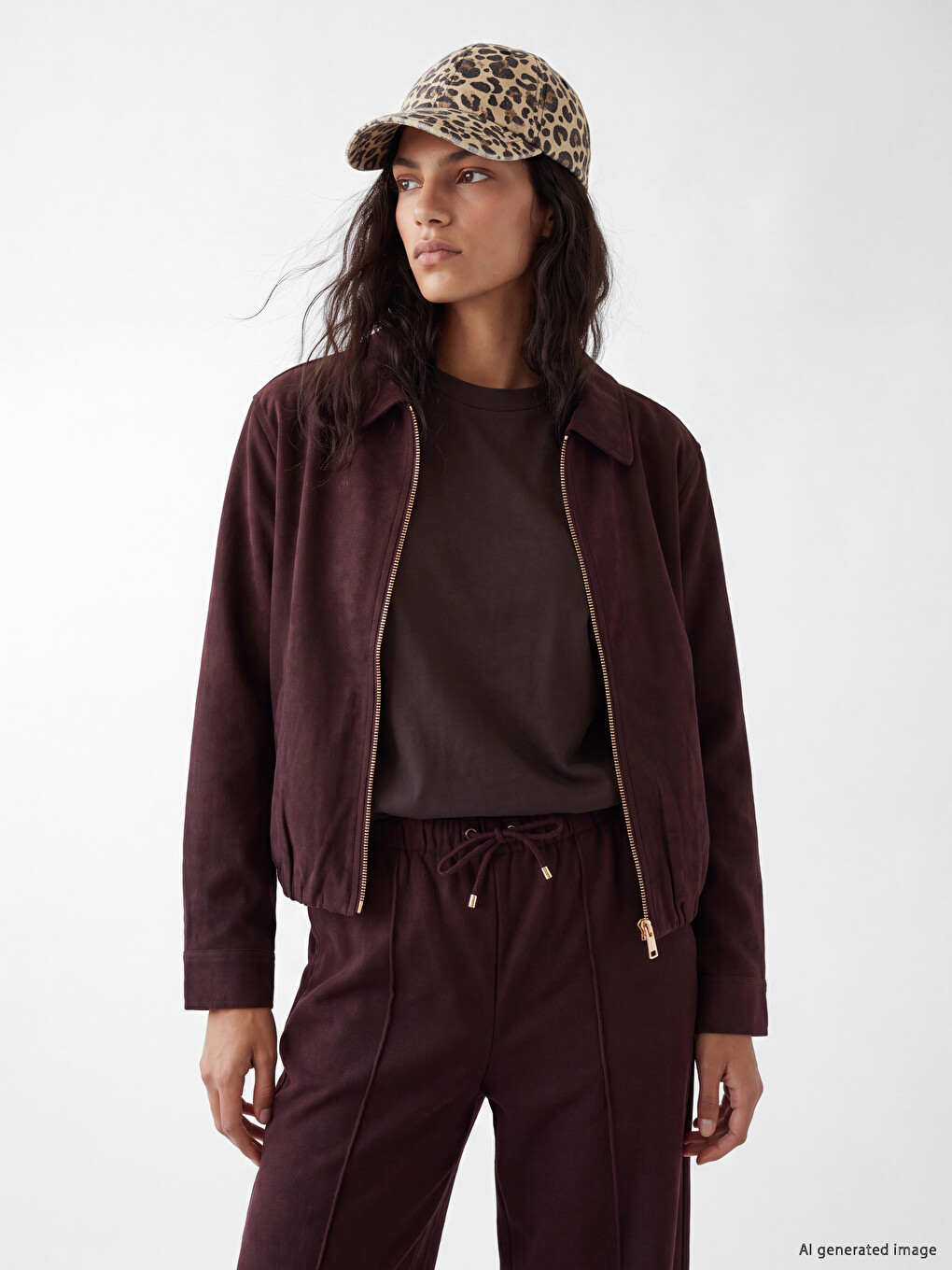 Shirt Collar Women's Jacket