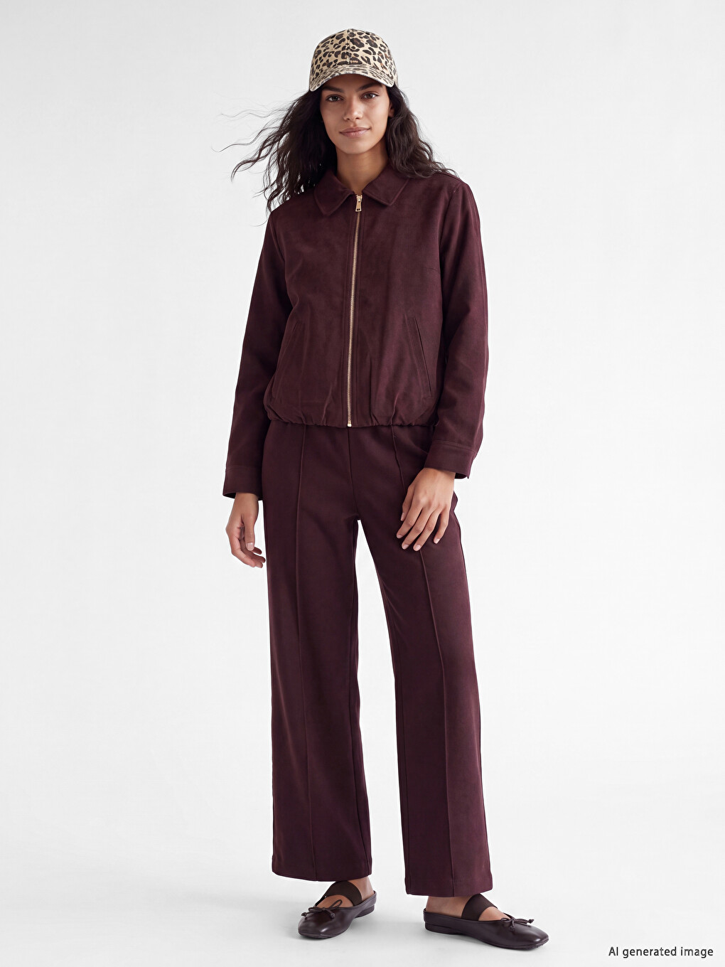 Shirt Collar Women's Jacket-1