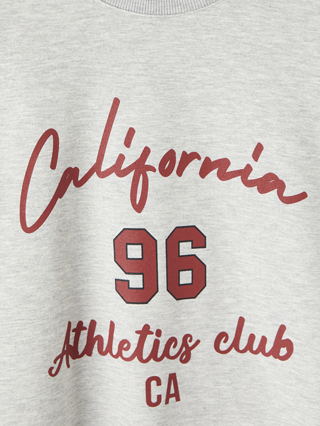 California Printed Oversize Women's Sweatshirt-6