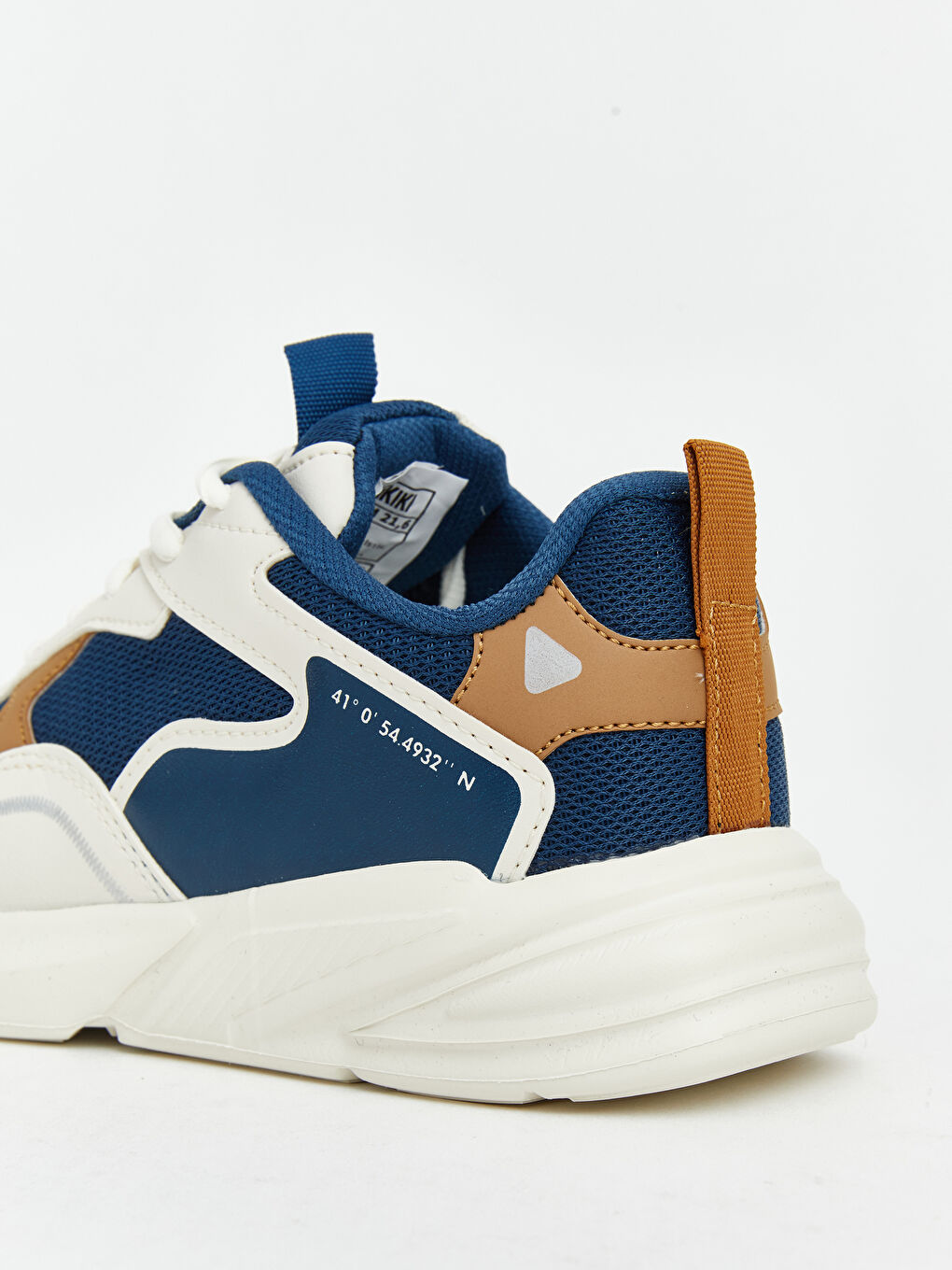 Bej Fileli Erkek Çocuk Spor Ayakkabı-4