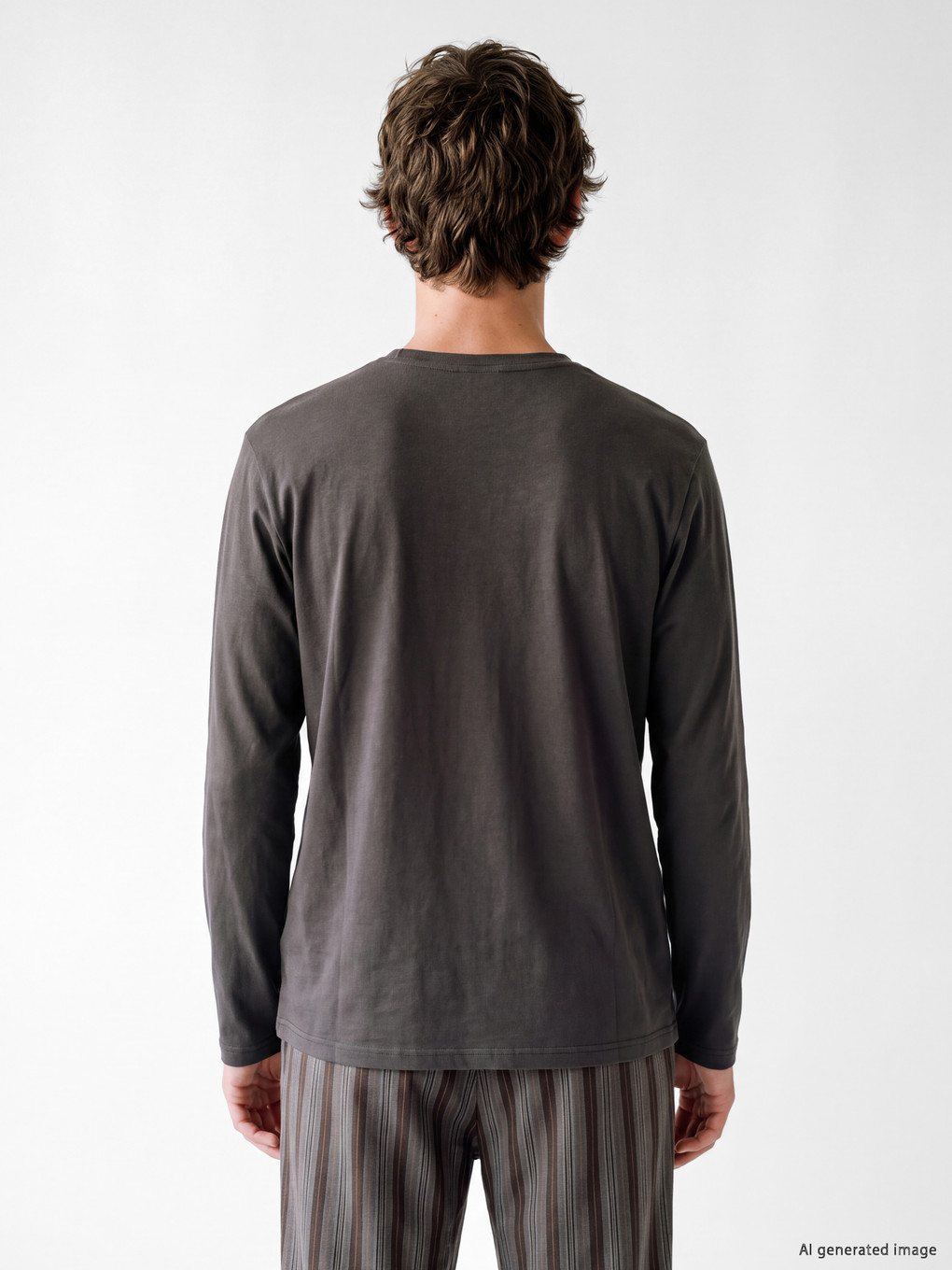 Patterned Men's Pyjamas Set-3
