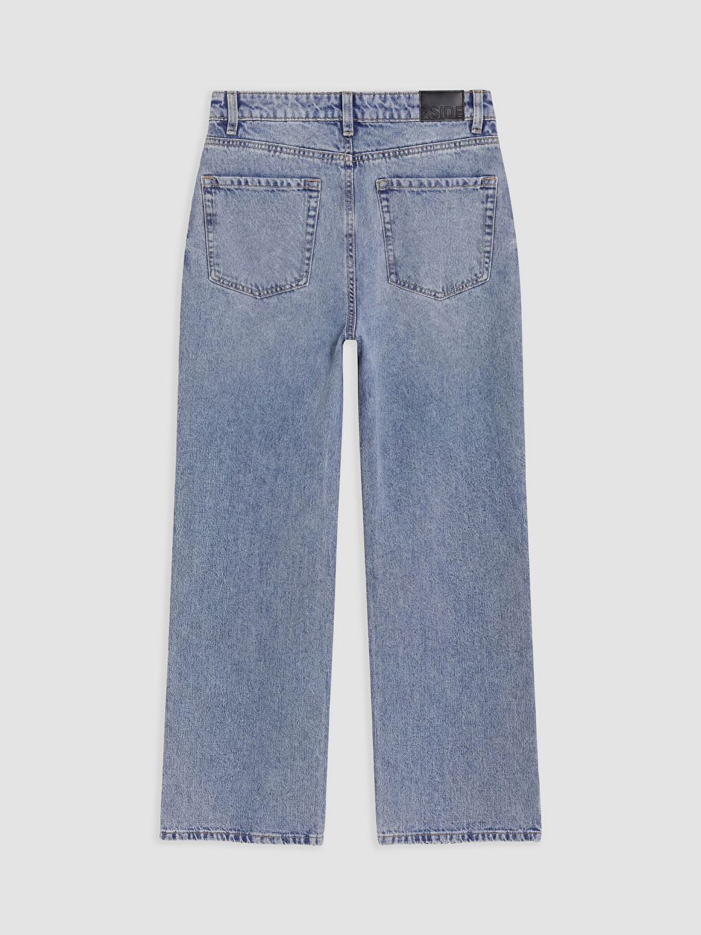 Straight Fit Kadın Jean Pantolon-5
