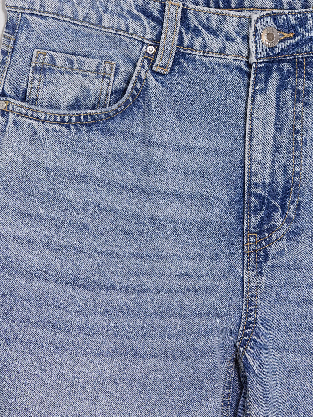 Straight Fit Kadın Jean Pantolon-6