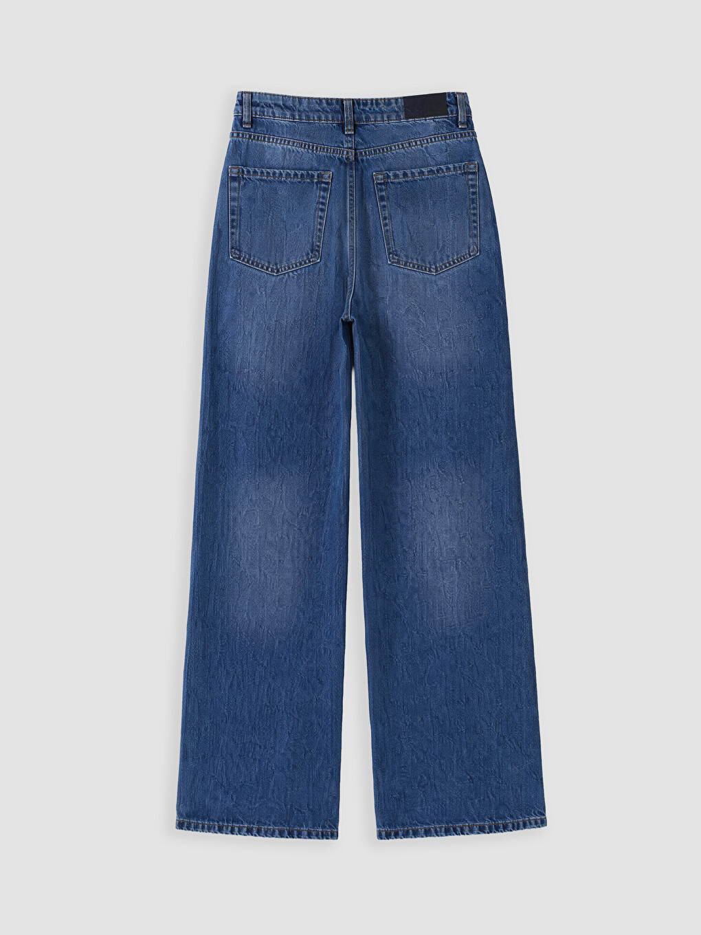 Straight Fit Kadın Jean Pantolon-6