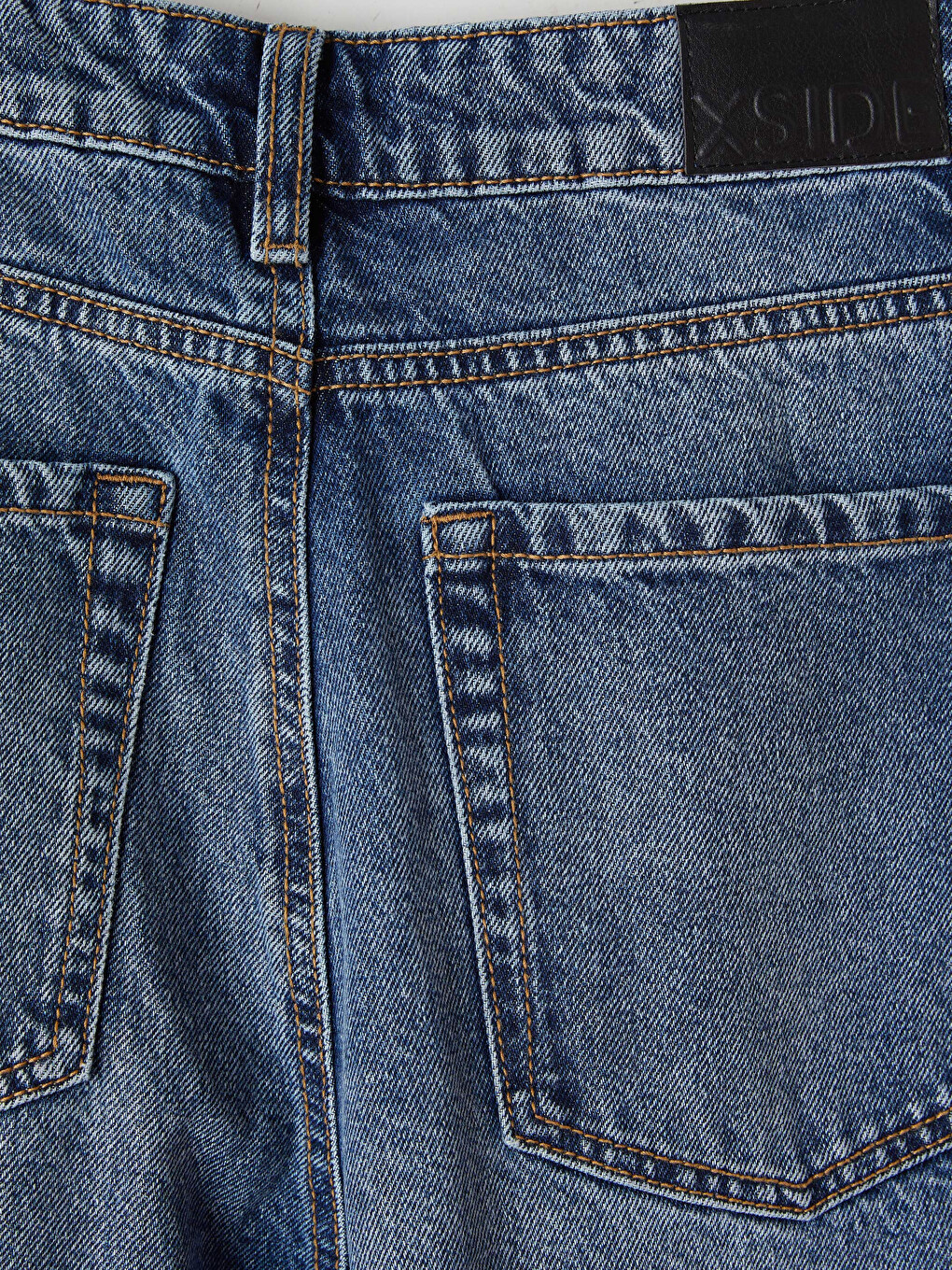Straight Fit Kadın Jean Pantolon-7