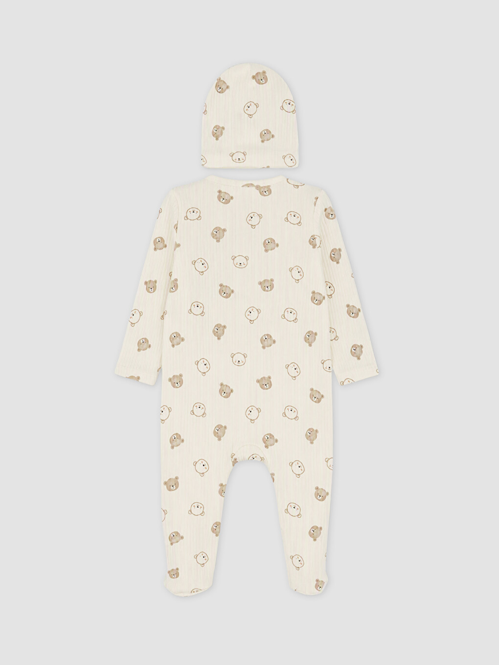 Baby Boy Beige Newborn Set-1