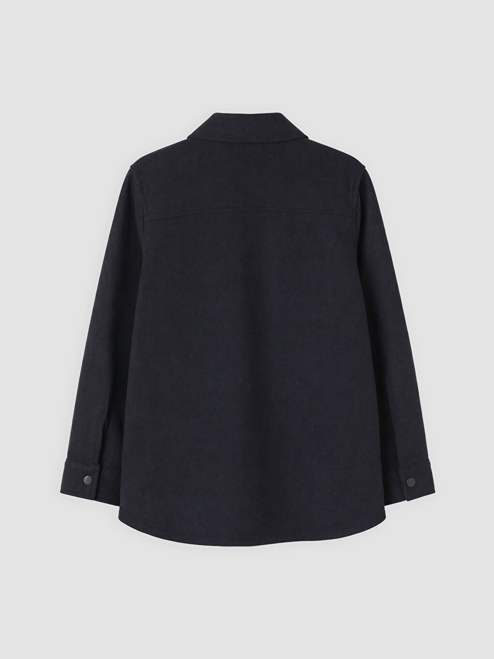 Woman Navy Overshirt-5
