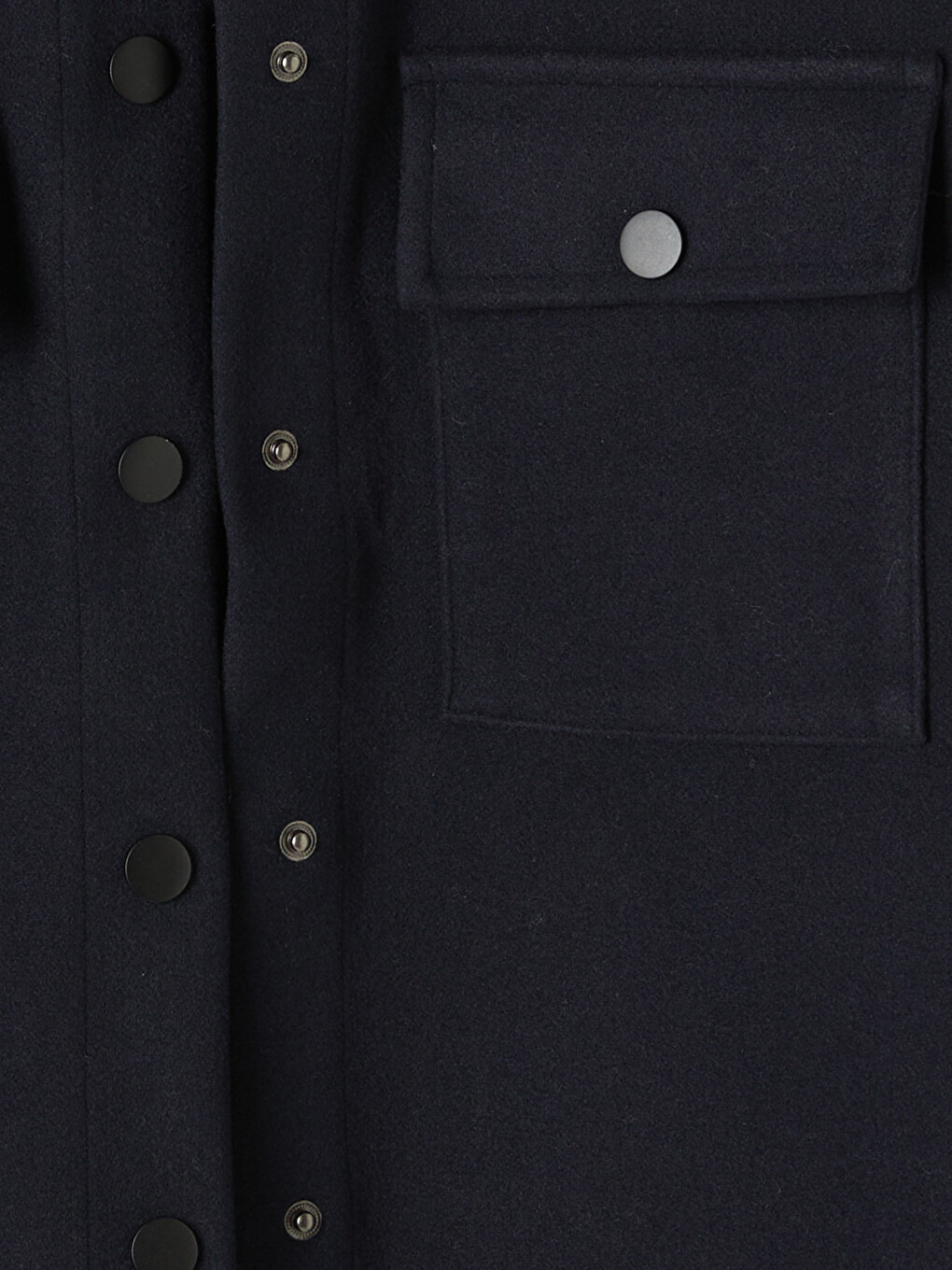 Woman Navy Overshirt-7