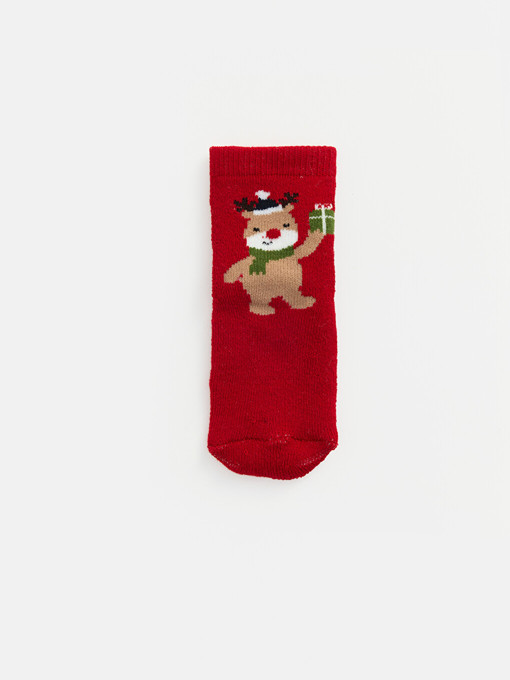 Baby Boy Ecru Ankle Socks-3