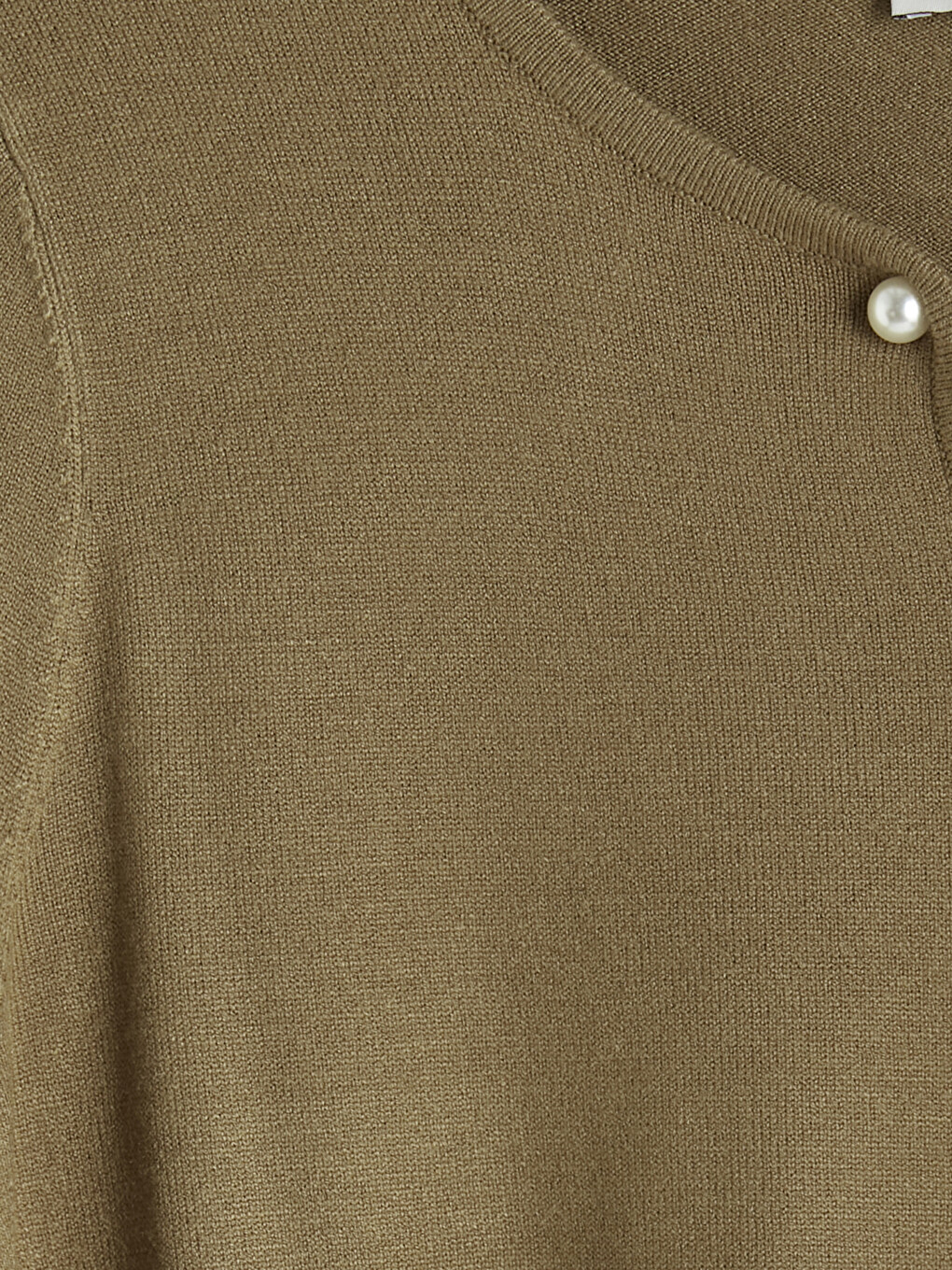 Pull-over En Tricot Pour Femme À Col En V Avec Détails Accessoires-4