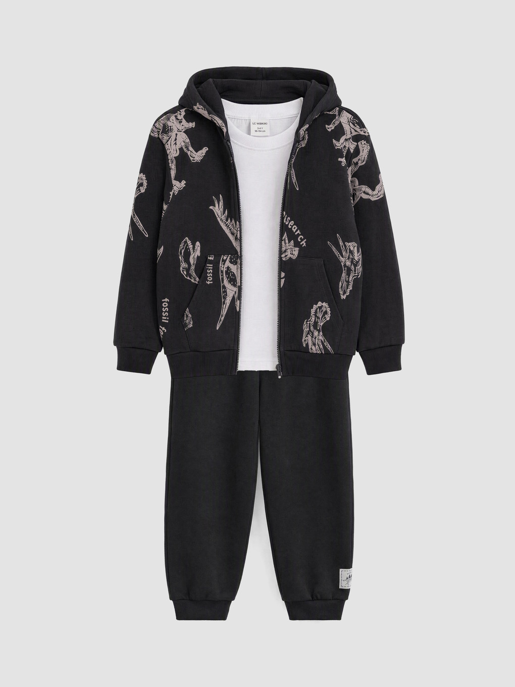  Boys' Dinosaur Tracksuit Set and T-shirt