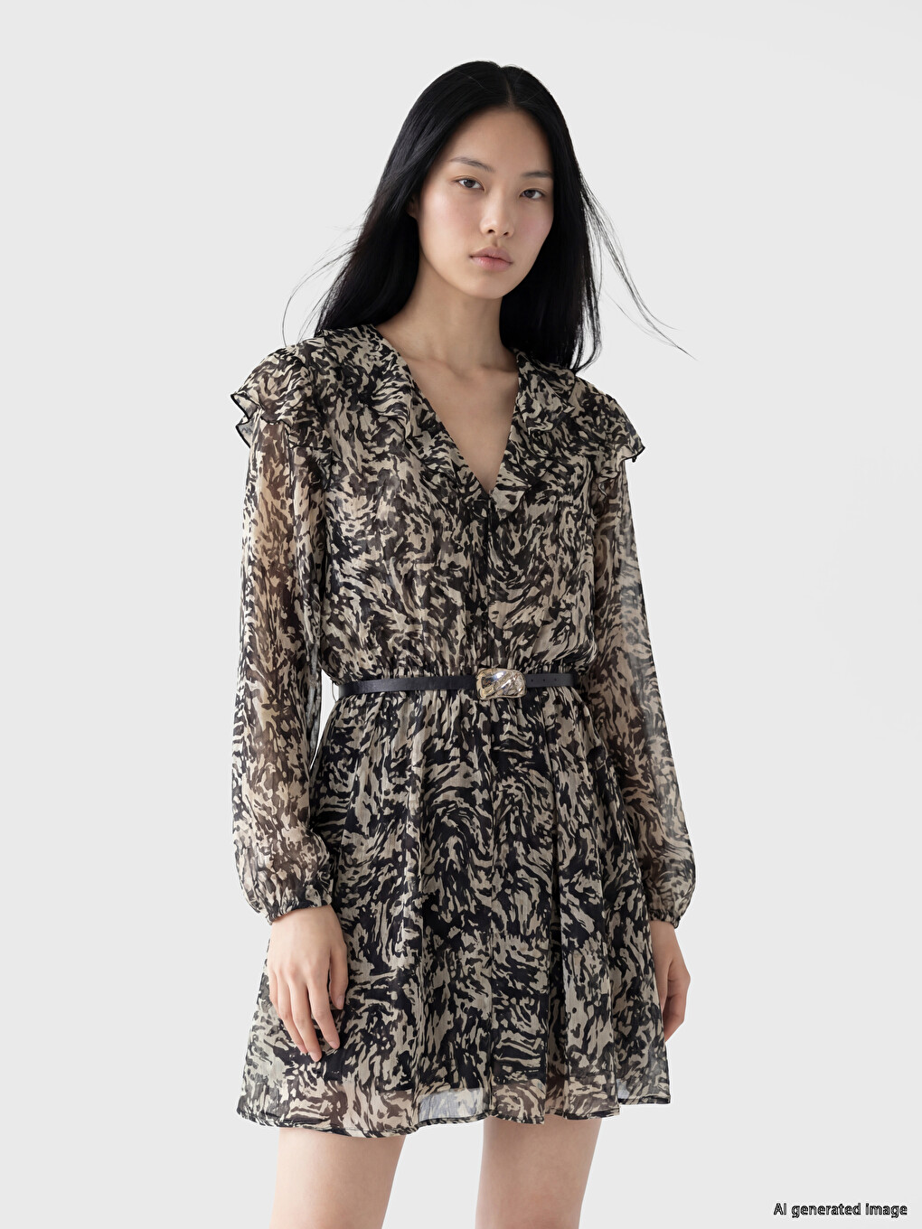 Rochie Negru Femeie-1