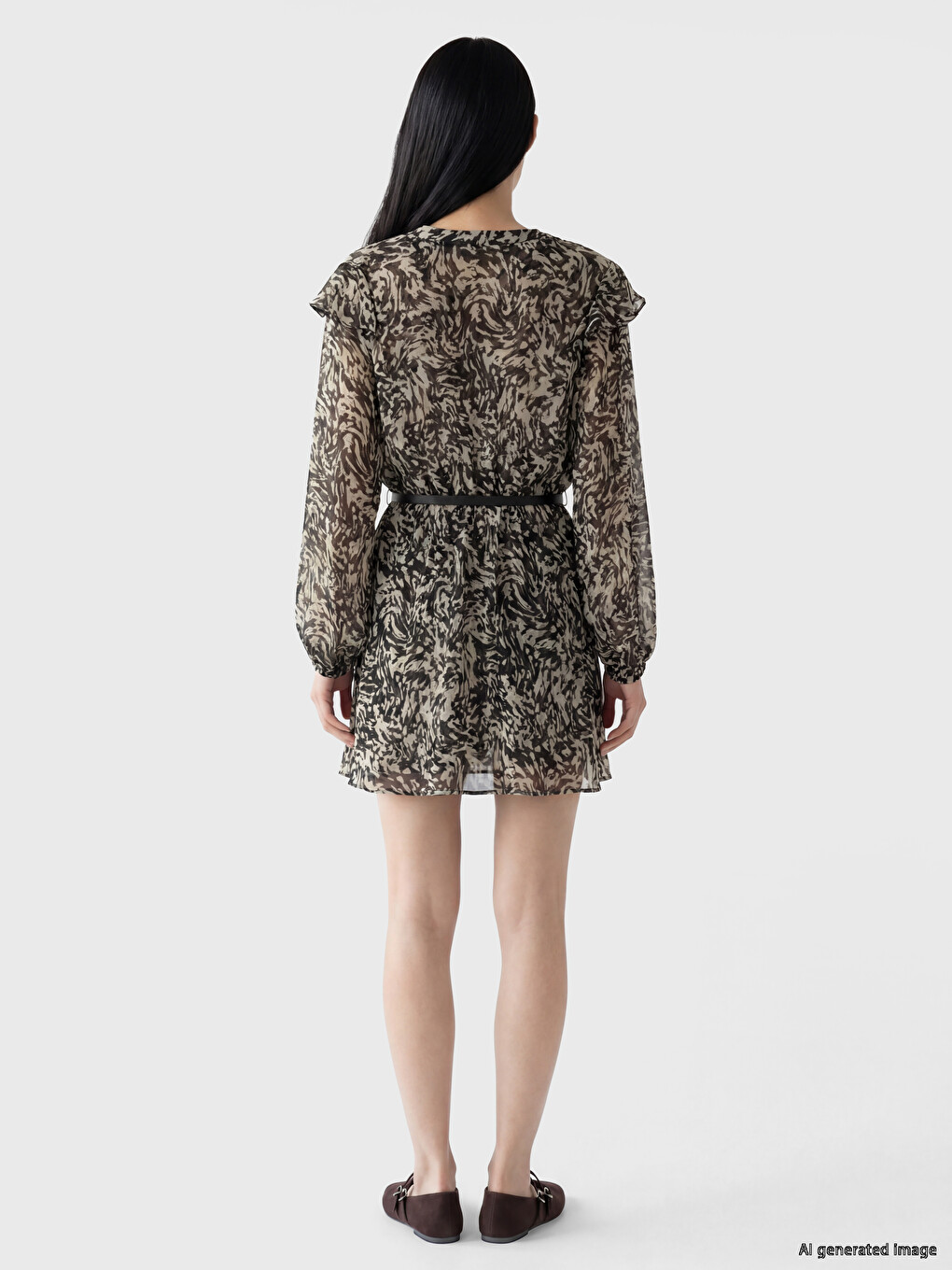 Rochie Negru Femeie-3