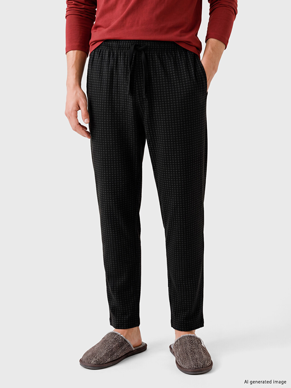 Printed Men's Pyjamas Bottom-1