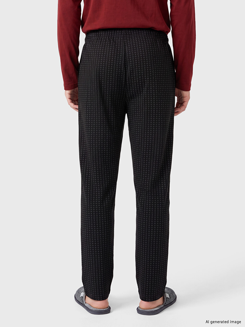 Printed Men's Pyjamas Bottom-3