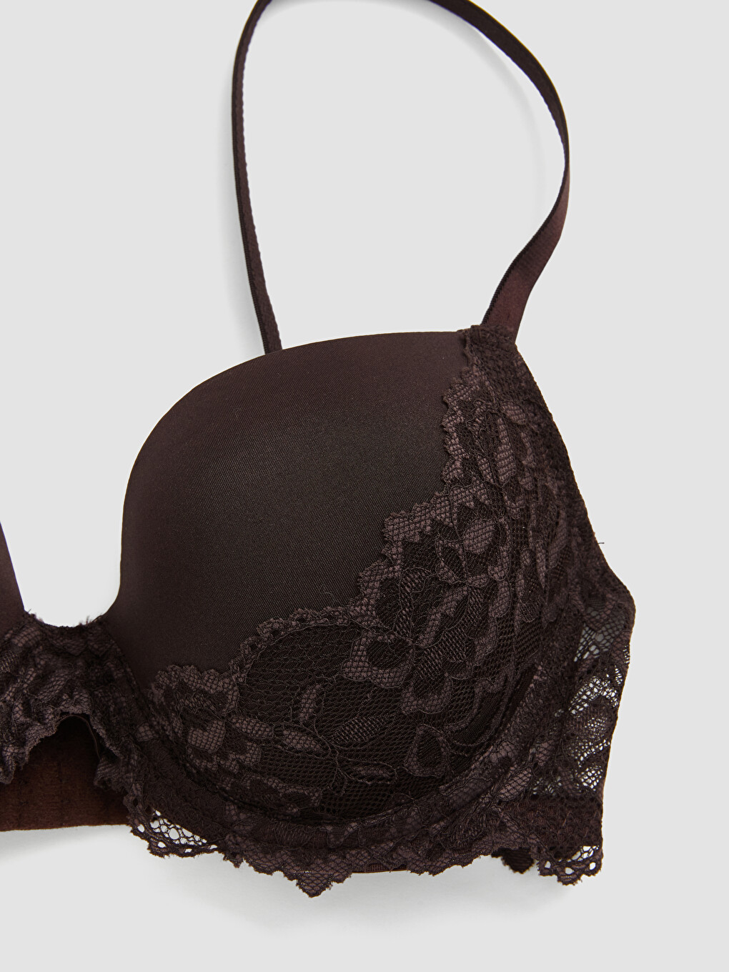 Wired Non Padded Lace T-shirt Bra-2