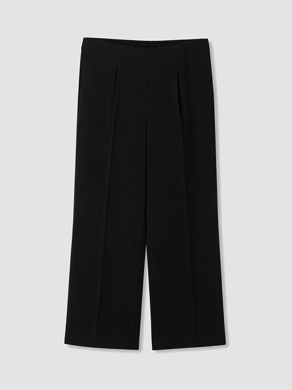 Pantaloni Eleganți Negru Femeie-4