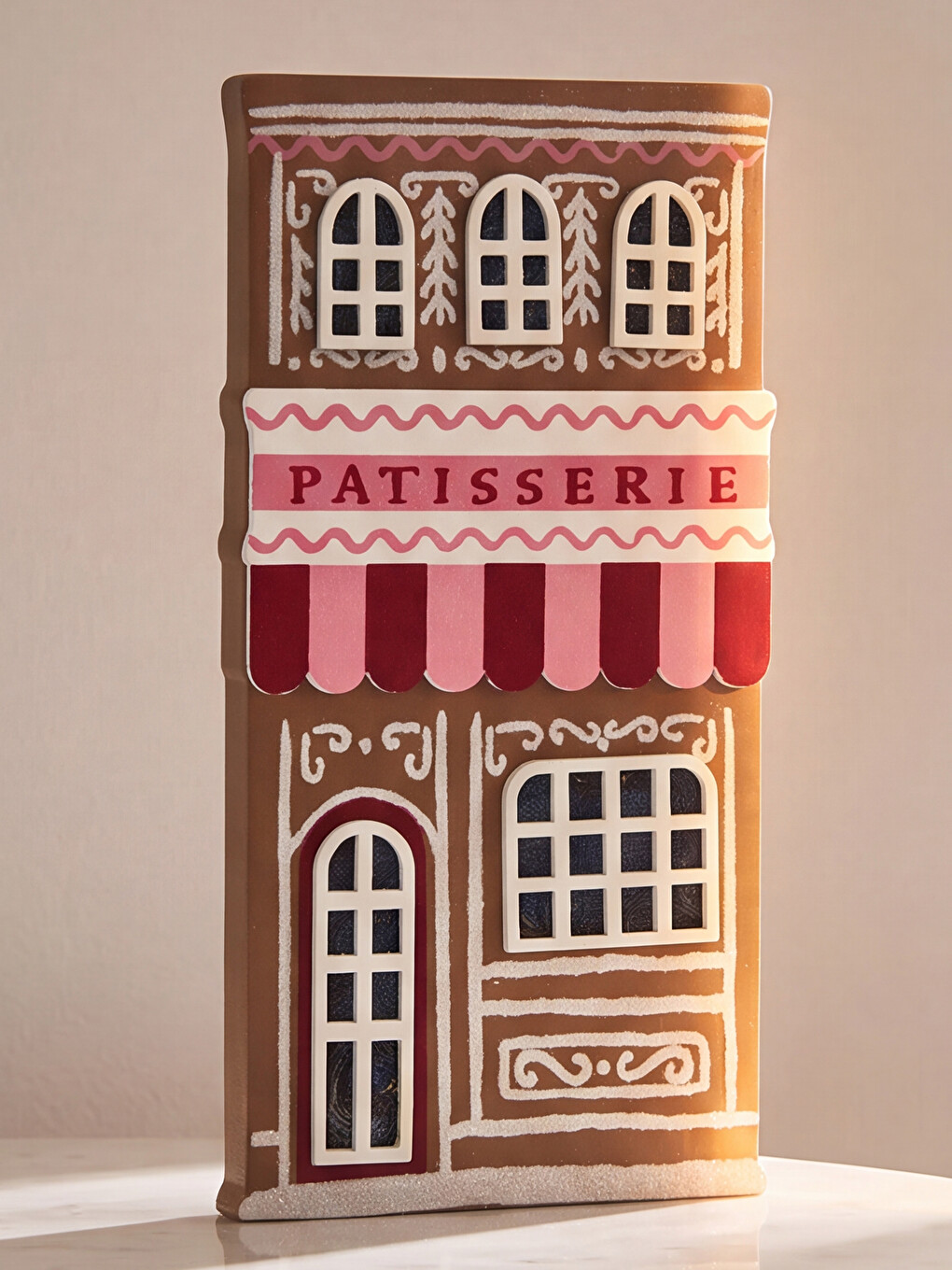 Maison Figurine Décorative Lumière Led