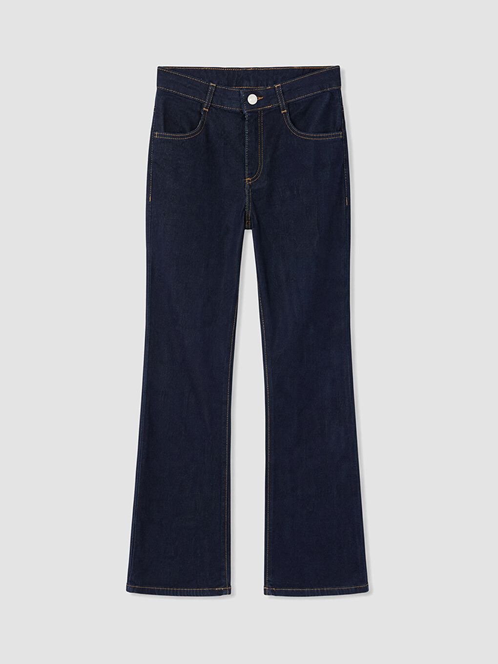 İndigo İspanyol Paça Kız Çocuk Jean Pantolon