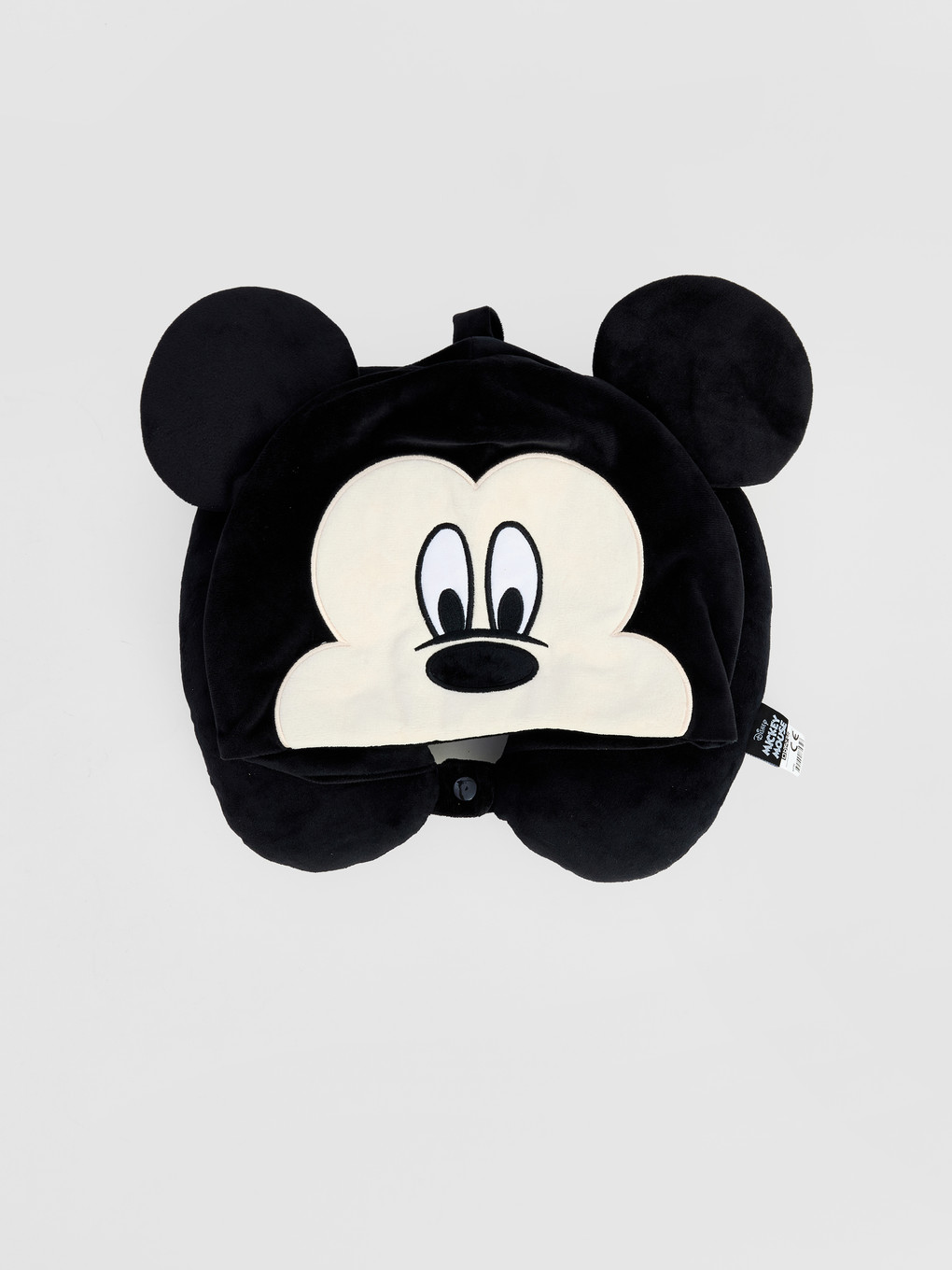 Karışık Mickey Mouse Nakışlı Kapüşonlu Boyun Yastığı