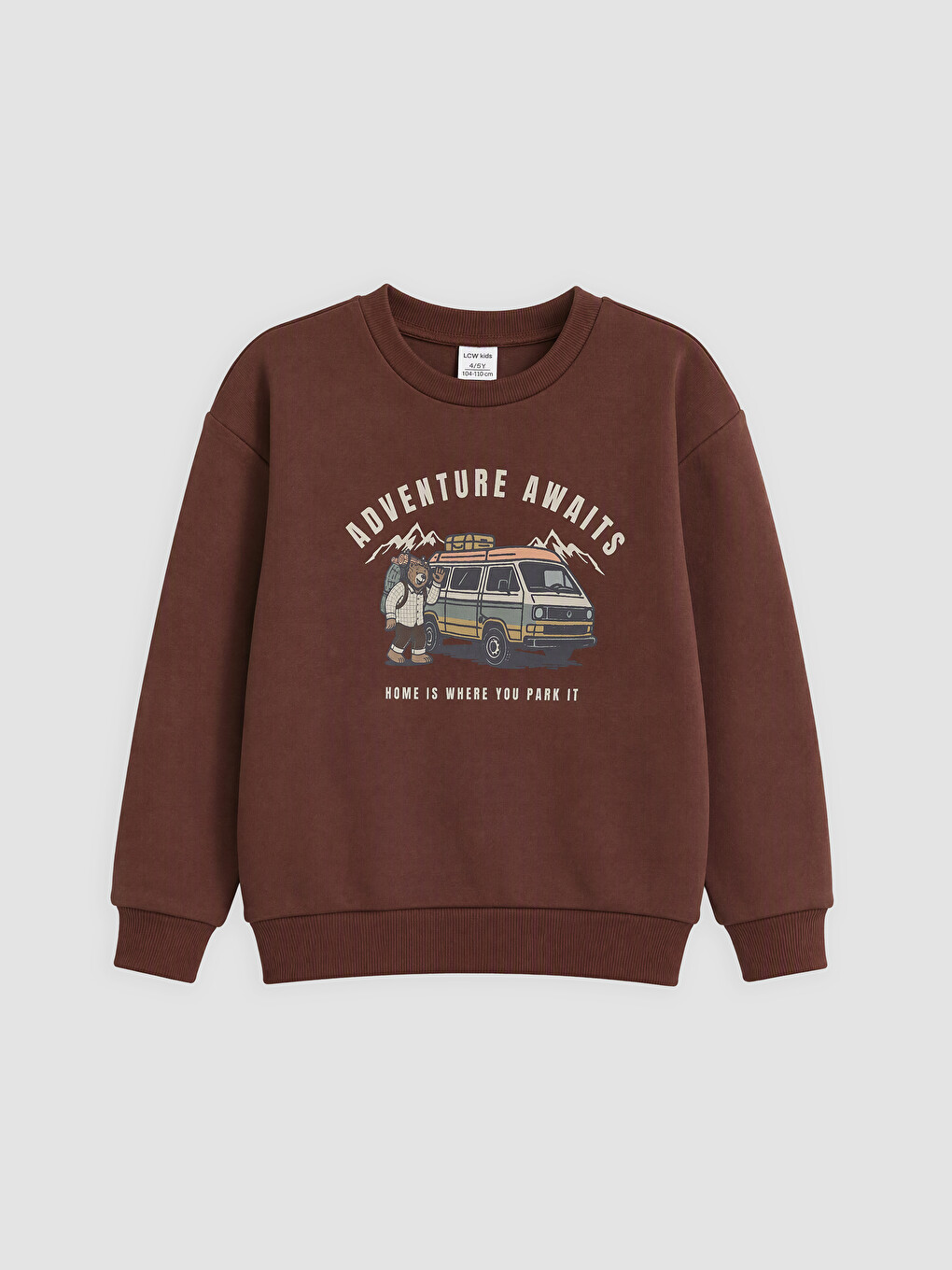 Boy Brown Sweatshirt-1