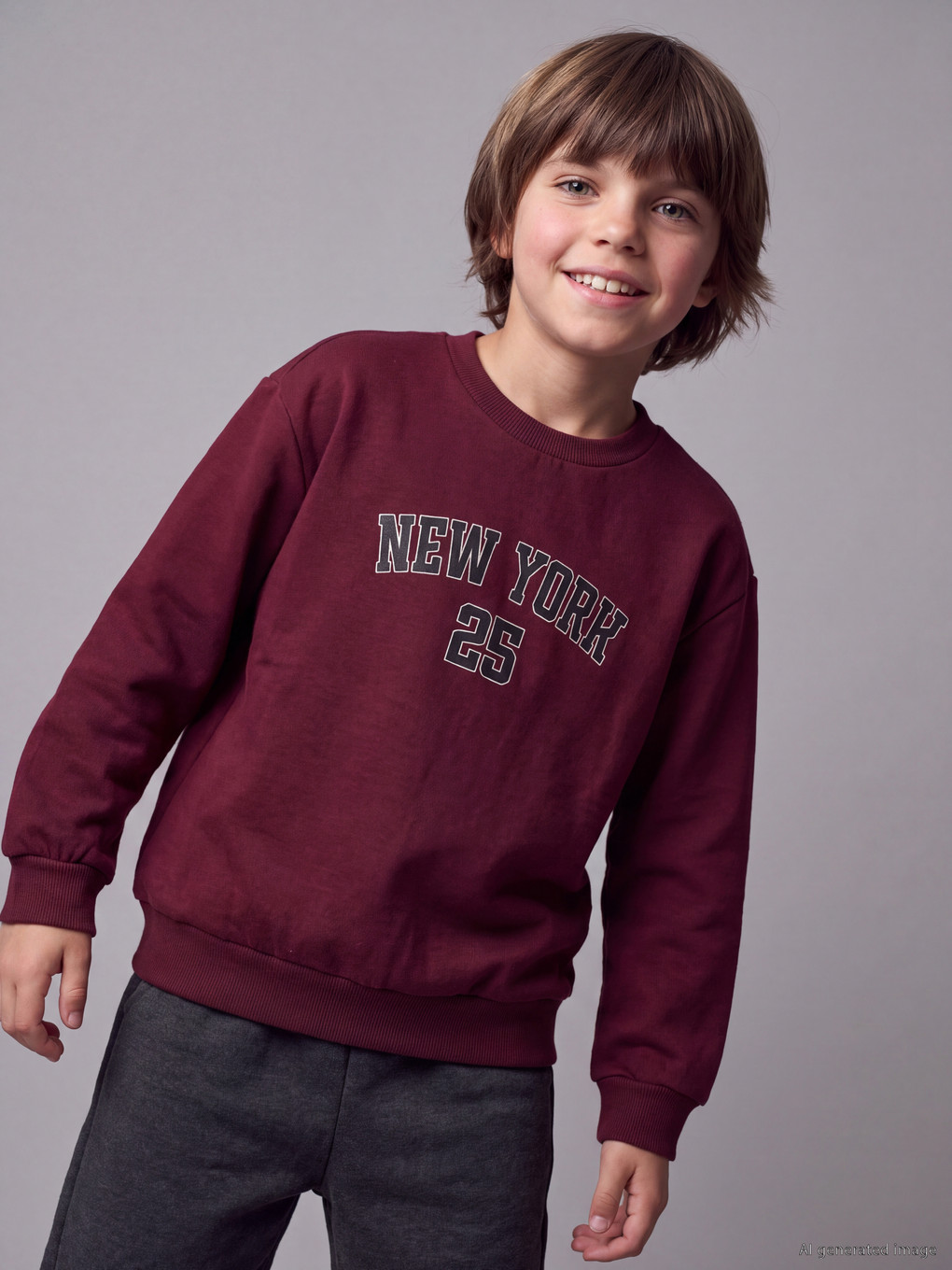 Printed Boys' Sweatshirt 2 Pack-1