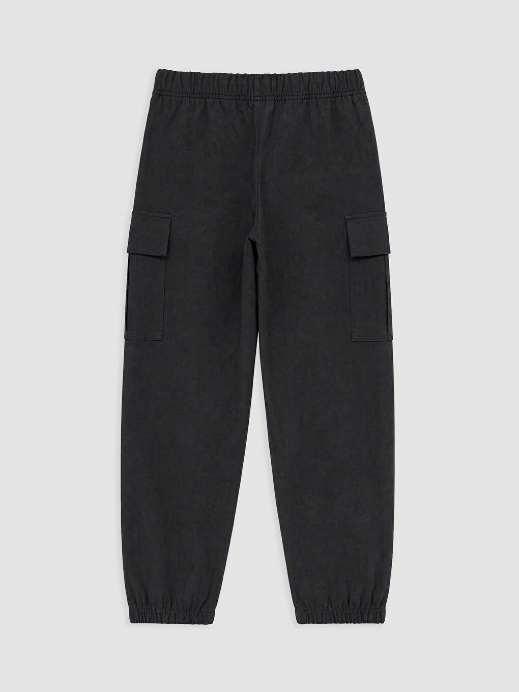 Loose Fit Boys' Gabardine Cargo Trousers-1