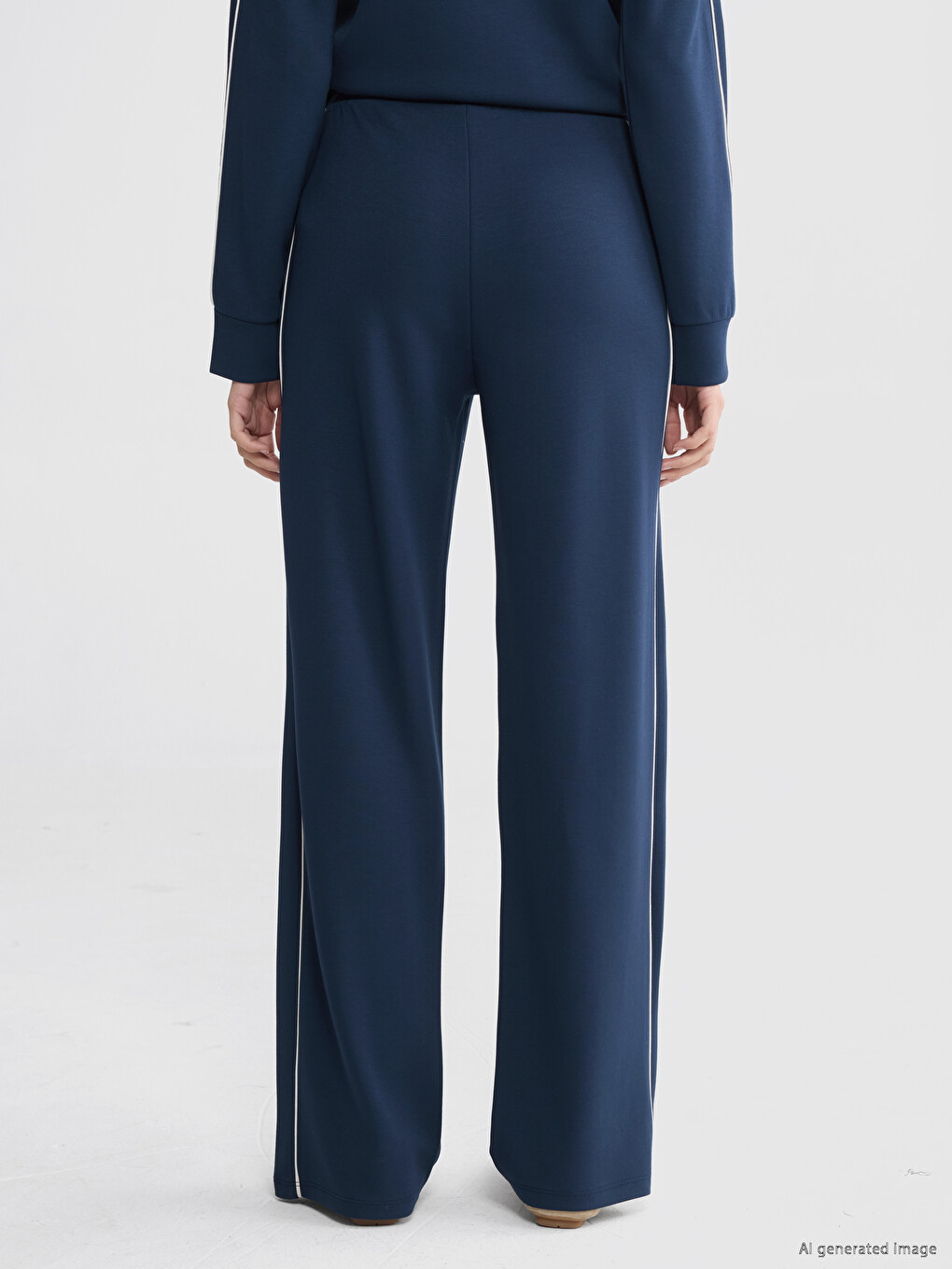Elastic Waist Soft Touch Women's Sweatpants-3