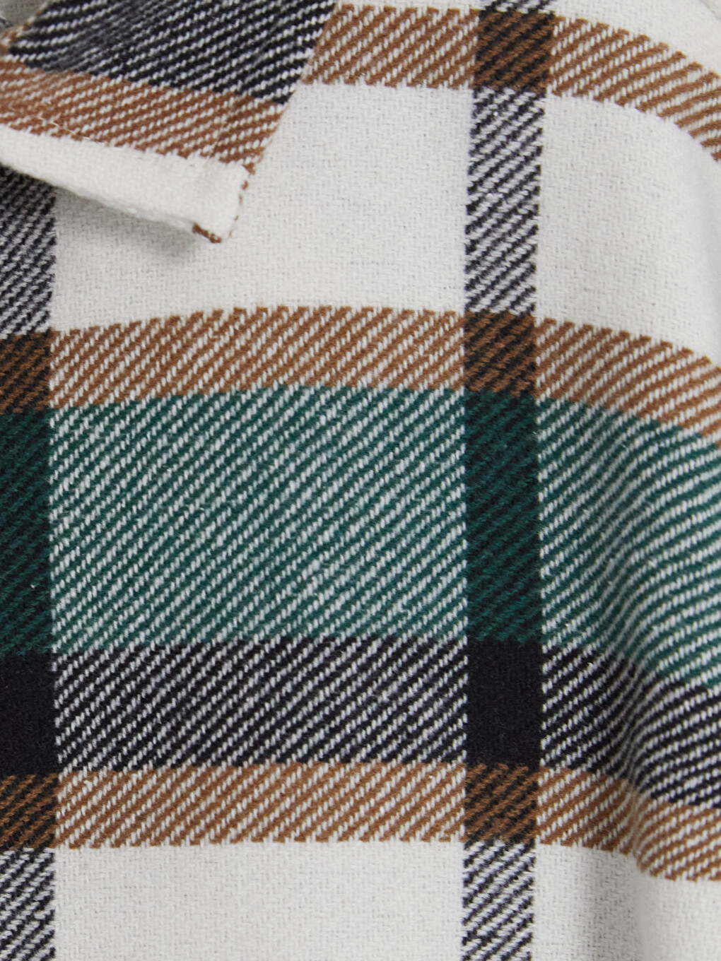 Plaid Gabardine Boys' Shirt-2