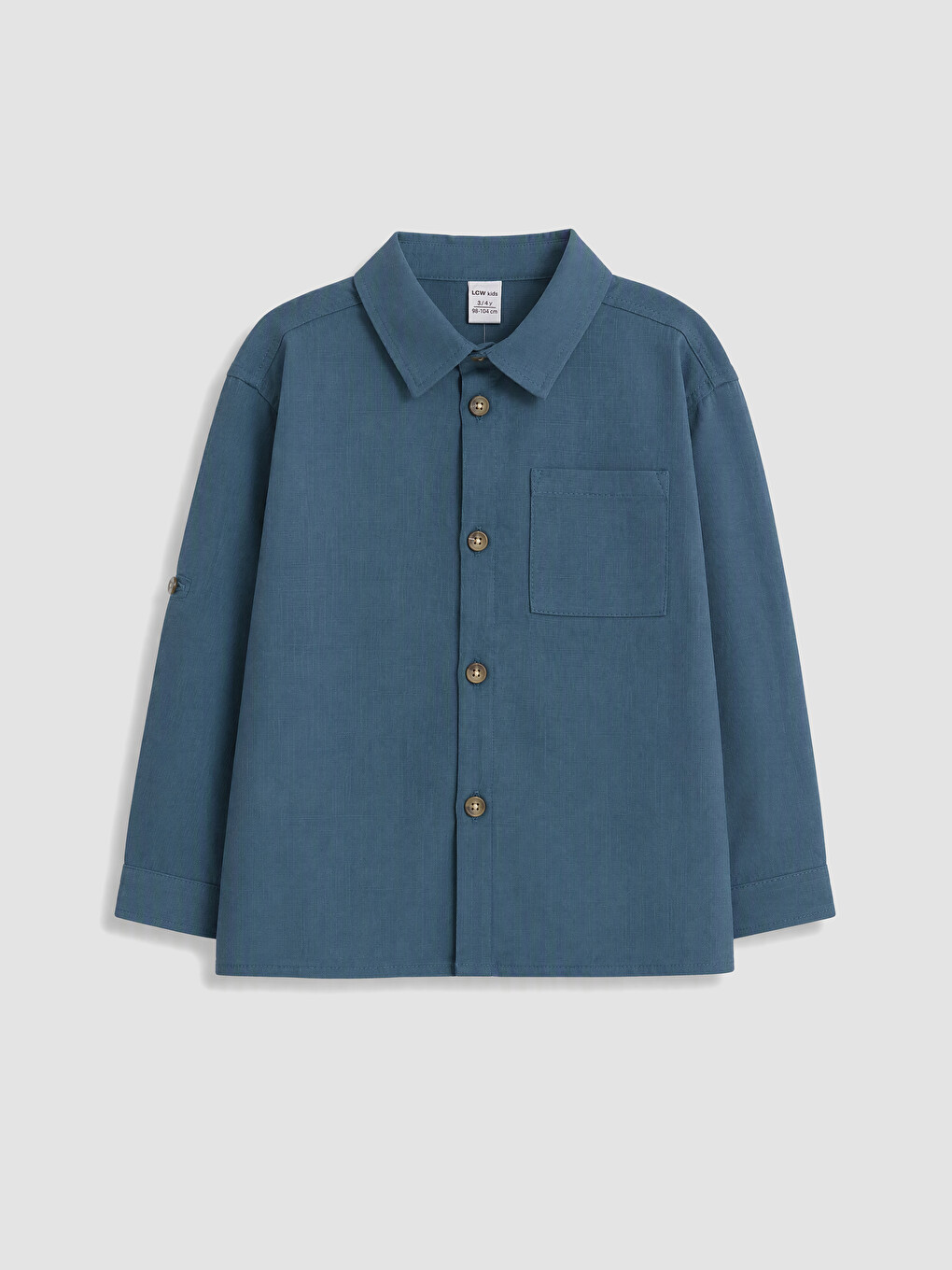 Plaid Gabardine Boys' Shirt