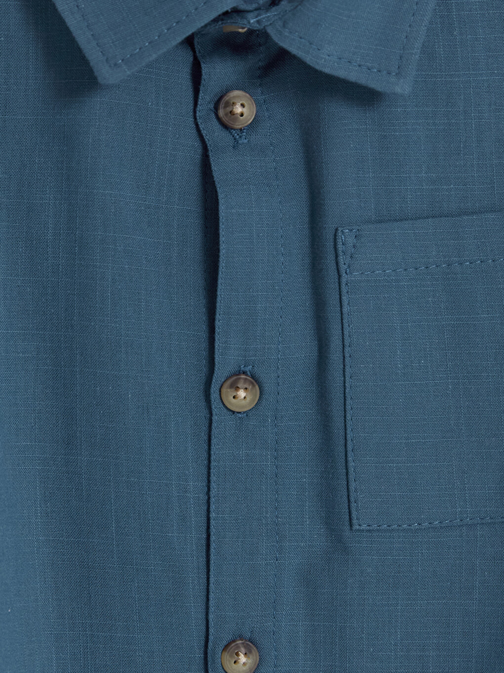 Plaid Gabardine Boys' Shirt-2