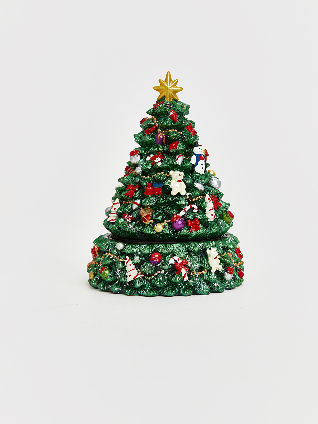 New Year Tree Figure Decorative Music Box-1
