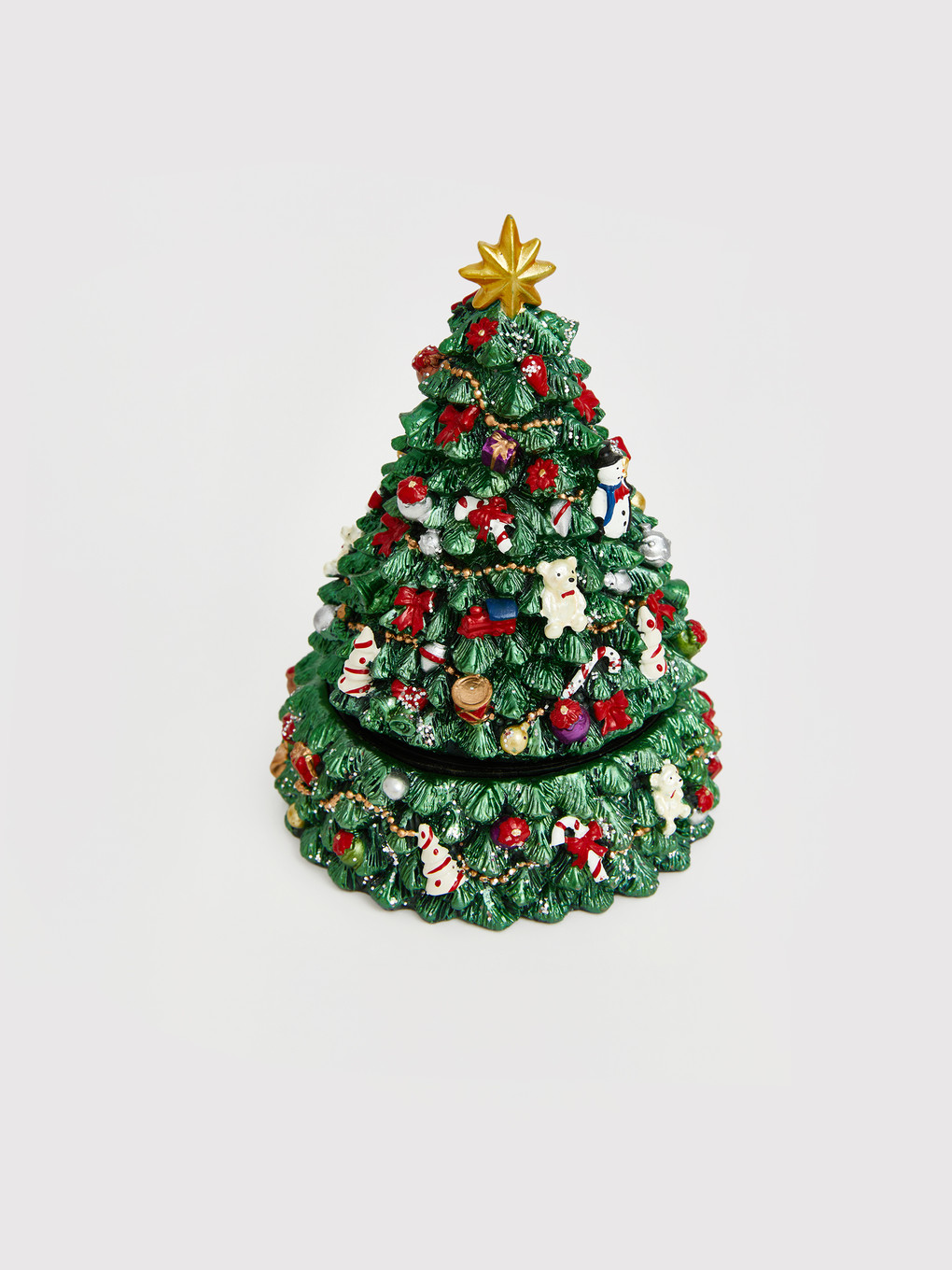 New Year Tree Figure Decorative Music Box-2